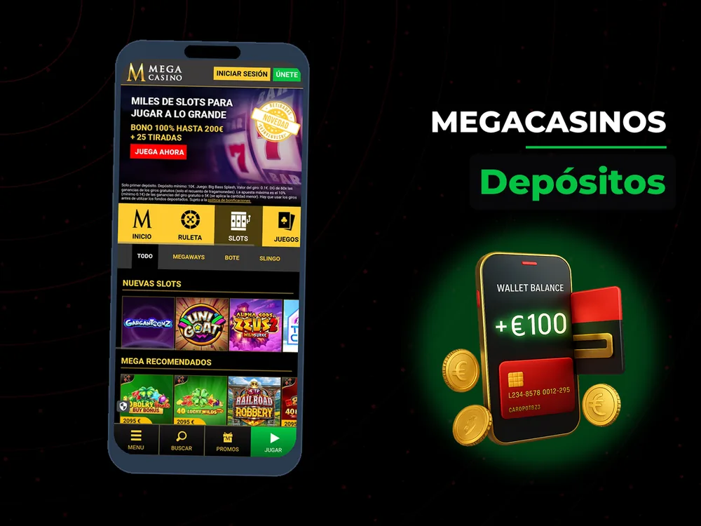 megacasinos - Depósitos